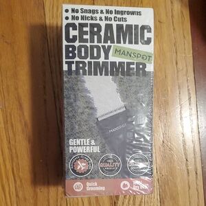 Ceramic Body Trimmer - Black